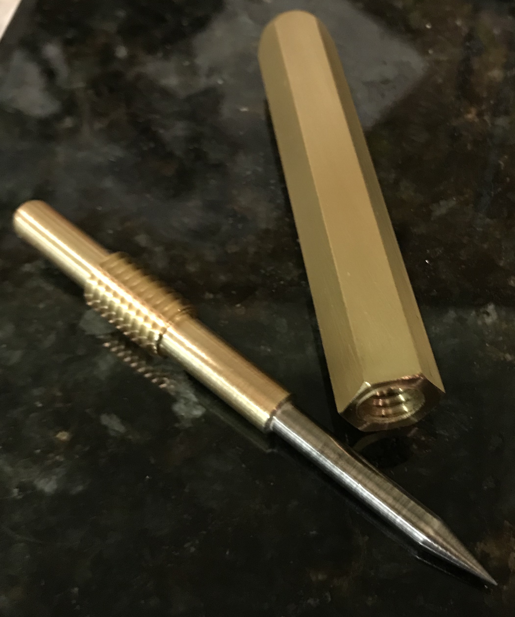 Punch handle and tip/holder